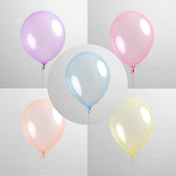 Party Balloons 100pcs Transparent Birthday Baby Shower
