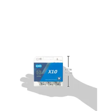 KMC X10 116L 10 Speed Bicycle Chain Upgrade for Cyclists