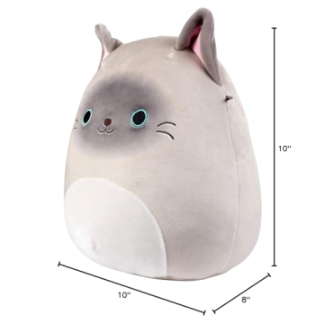 Felton The Siamese Cat – Adorable 10-Inch Squishmallow Plush