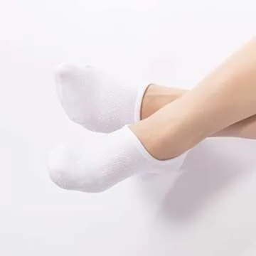 IDEGG No Show Socks Womens and Men Low Cut Ankle Short Anti-slid Athletic Running Novelty Casual Invisible Liner Socks