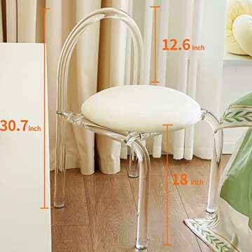 FANRUIQI Modern Style Simple Dressing Chair for Home & Office