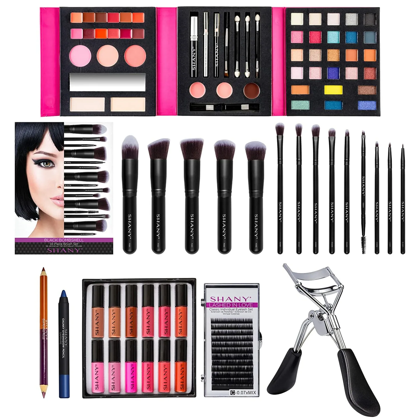 SHANY All-in-One Makeup Bundle for Teens & Adults