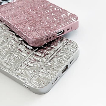 Chic 3D Pleated iPhone 14 Pro Max Case for Women