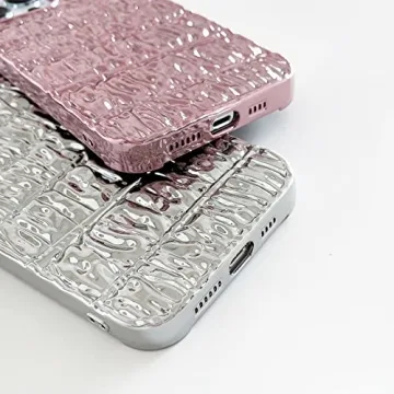 Chic 3D Pleated iPhone 14 Pro Max Case for Women