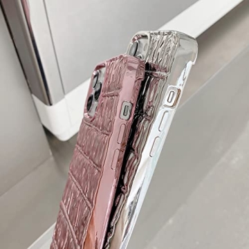 Chic 3D Pleated iPhone 14 Pro Max Case for Women