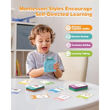 Airbition Bilingual Talking Flash Cards for Kids