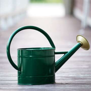 Decorative 1.3 Gallon Metal Watering Can