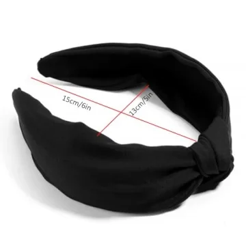Etercycle Knotted Wide Headband Women Fashion Yoga Hair Band