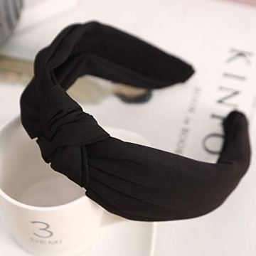 Etercycle Knotted Wide Headband Women Fashion Yoga Hair Band