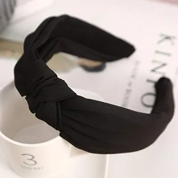 Etercycle Knotted Wide Headband Women Fashion Yoga Hair Band