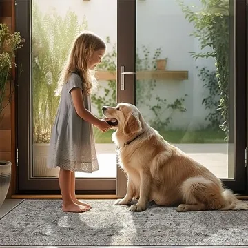 Madane Hallway Washable Runner Rug Soft Non-Slip