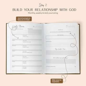 Be Still Guided Prayer Journal for Spiritual Growth