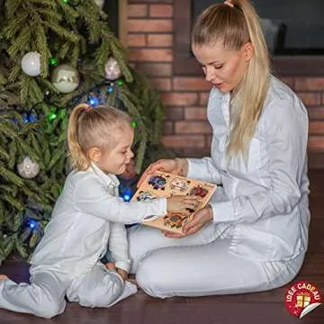 Pikatoyz Montessori Wooden Puzzles for Toddlers 1-3