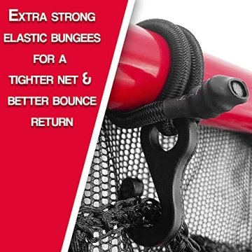 Pitch Back Net for Enhanced Baseball and Softball Skills