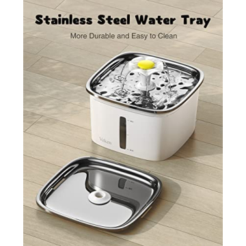 Veken 95oz Pet Fountain for Cats and Dogs