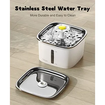 Veken 95oz Pet Fountain for Cats and Dogs