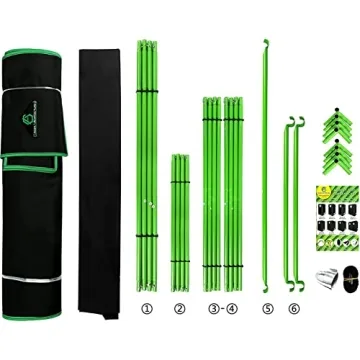 GA Grow Tent 24x24x48 Reflective Mylar Hydroponic Grow Tent with Observation Window and Waterproof Floor Tray for Indoor Plant Growing 2x2 (24x24x48)