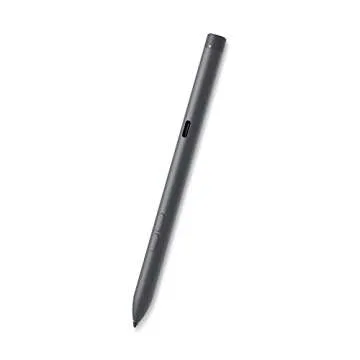 Dell Premier Rechargeable Active Pen - PN7522W, 3-Buttons, LED indicator, Cone-shaped Nib, Wireless - Bluetooth 5.1 - Black