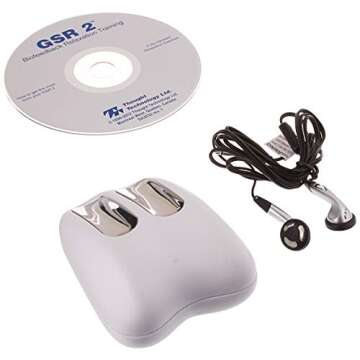 Fabrication GSR Galvanic Skin Responses Biofeedback Unit - Stress Management Made Easy