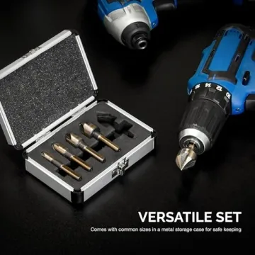 NEIKO 10218A Drill Bit Set for Wood and Metal