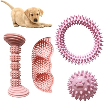 DogieLyn Puppy Teething Chew Toys for Small Dogs
