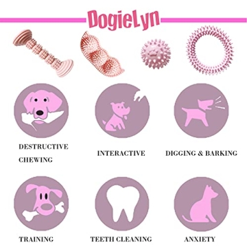 DogieLyn Puppy Teething Chew Toys for Small Dogs
