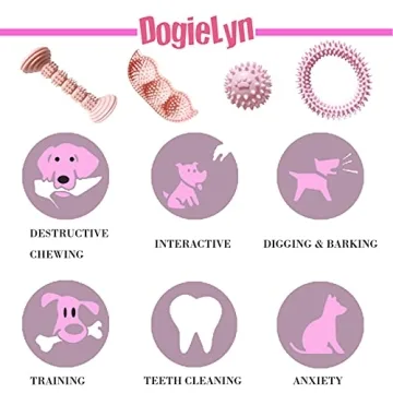 DogieLyn Puppy Teething Chew Toys for Small Dogs