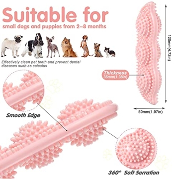 DogieLyn Puppy Teething Chew Toys for Small Dogs