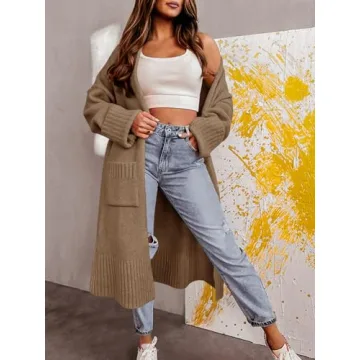 Shop Danedvi Cozy Long Cardigan Sweaters for Women