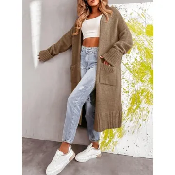 Shop Danedvi Cozy Long Cardigan Sweaters for Women