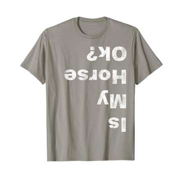 Fun Horse Riding Lovers Equestrian Girls and Boys T--Shirt