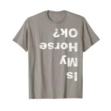 Fun Horse Riding Lovers Equestrian Girls and Boys T--Shirt