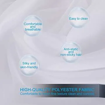 HUPBIPY Beard Bib for Men - Easy Grooming & Clean-up