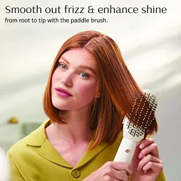 T3 AireBrush Duo Hot Air Blow Dry Brush with IonFlow Tech