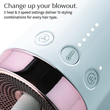T3 AireBrush Duo Hot Air Blow Dry Brush with IonFlow Tech