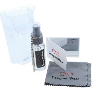 Prada Butterfly Sunglasses & Designer Care Kit Bundle