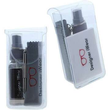 Prada Butterfly Sunglasses & Designer Care Kit Bundle