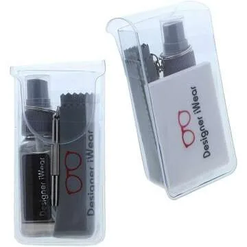 Prada Butterfly Sunglasses & Designer Care Kit Bundle