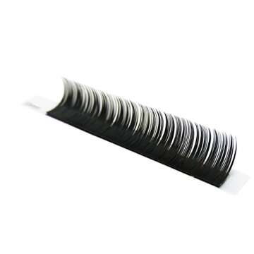 BEYELIAN Eyelash Extension,Classic Lash Extensions Individual Lashes Silk Volume Lashes Professional Salon Use 0.15 Thickness C Curl Mixed Tray Soft Application-Friendly