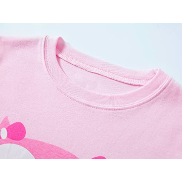 Cozy Dolphin&Fish Girls 100% Cotton Pajamas for Kids