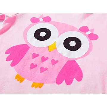 Cozy Dolphin&Fish Girls 100% Cotton Pajamas for Kids