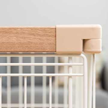 Stylish Medium Dog Crate from IRIS USA with Sliding Door