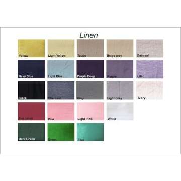 Oatmeal Linen Gray Grain Sack Pillow Cover -Hand Embroidered Grain Sack Pillow Cover -Linen Pillow Cover -Beautiful Home Decor Idea -Perfect Gifting Idea -Decorative Throw Pillow Cover (12x20)