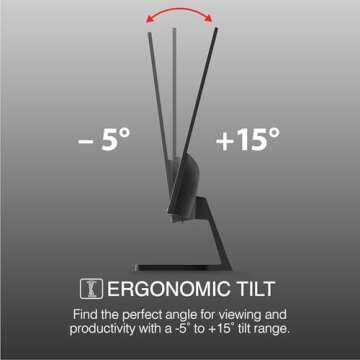 Packard Bell AirFrame 24 Inch FHD Monitor - Versatile & Efficient