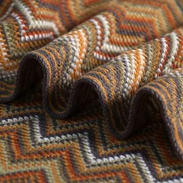 Cozy Lifein Fall Boho Throw Blanket for All Seasons