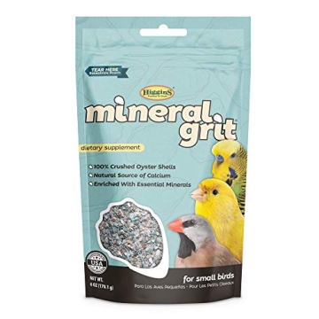 Higgins 466021 Bird Food Formula - Premium Enriched Oyster Shells for Healthier Birds