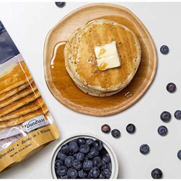 Keto Pancake & Waffle Mix by Keto and Co | Fluffy, Gluten Free, Low Carb Pancakes | 2.0g Net Carbs per Serving | No Sugar Added | Diabetic & Keto Friendly | Makes 30 Pancakes