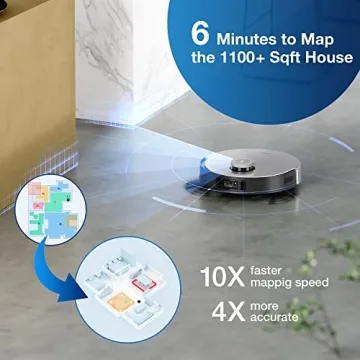 ECOVACS DEEBOT X1 Omni Robot Vacuum with Self-Cleaning Station