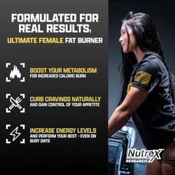 Nutrex Lipo-6 Black Hers Fat Burner for Women