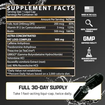 Nutrex Lipo-6 Black Hers Fat Burner for Women